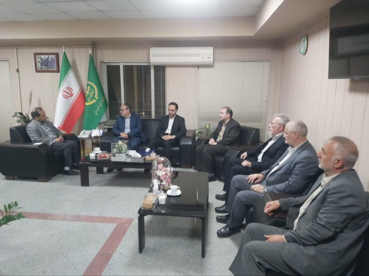 بازدید و بازرسی هیأت عالی گزینش و معاون هیأت مرکزی از هسته گزینش سازمان جهاد کشاورزی استان اردبیل