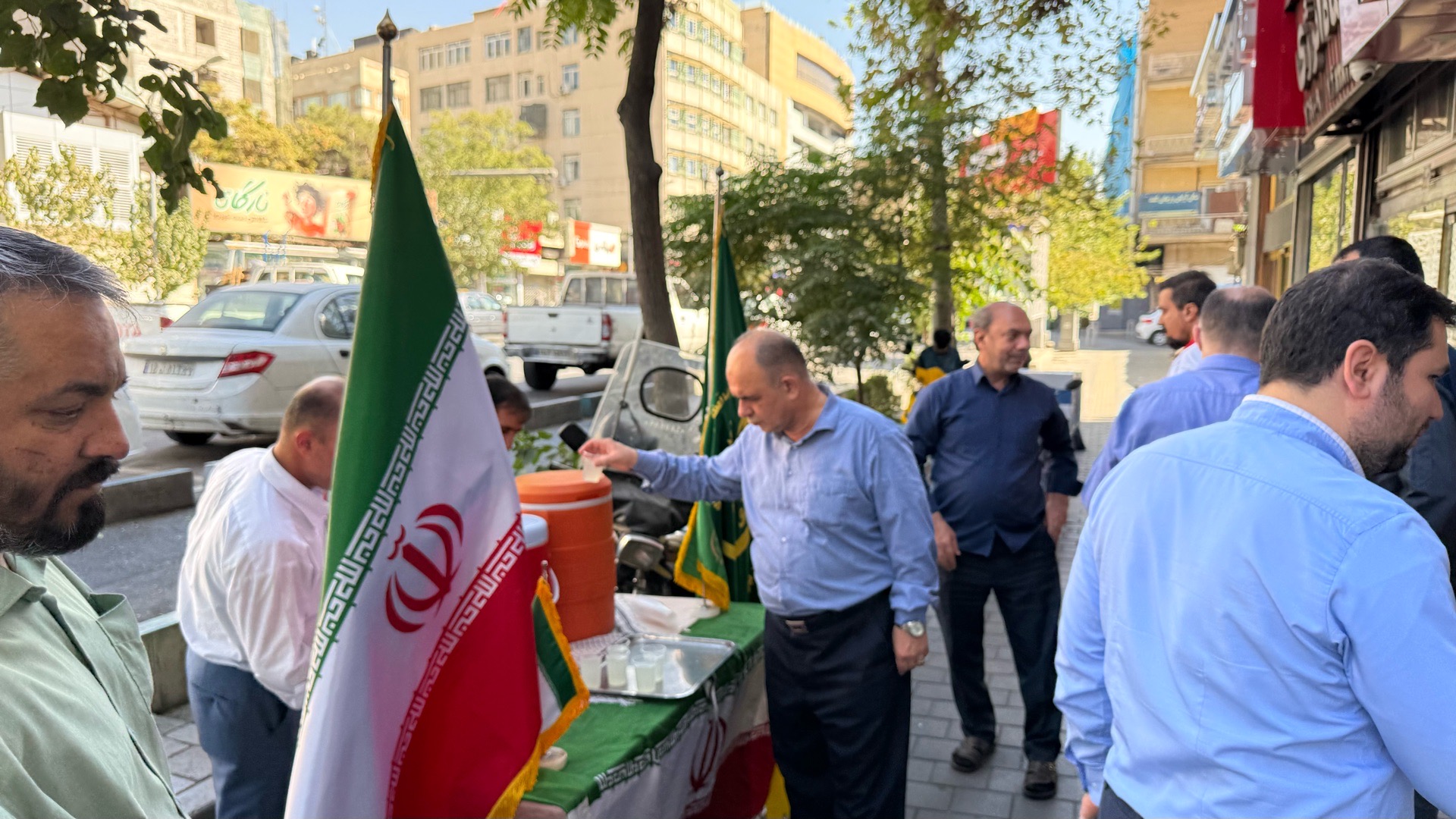 برگزاری آیین پاس‌داشت پرچم جمهوری اسلامی ایران در هیأت مرکزی گزینش 